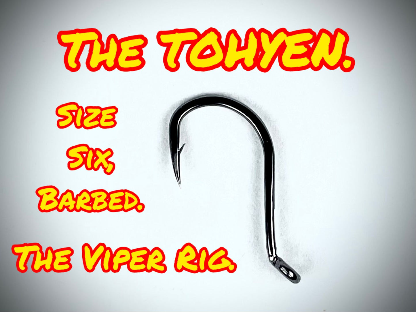 The Tohyen Hook - Size 6 (Barbed)