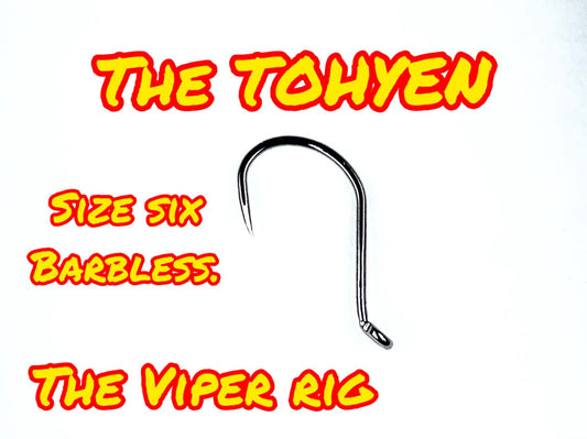 The Tohyen Hook - Size 6 (Barbless)